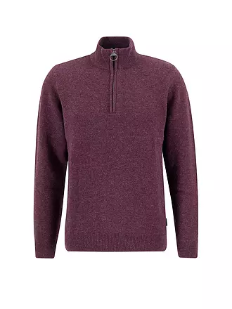 BARBOUR | Pull Troyer HOLDIN | dunkelrot
